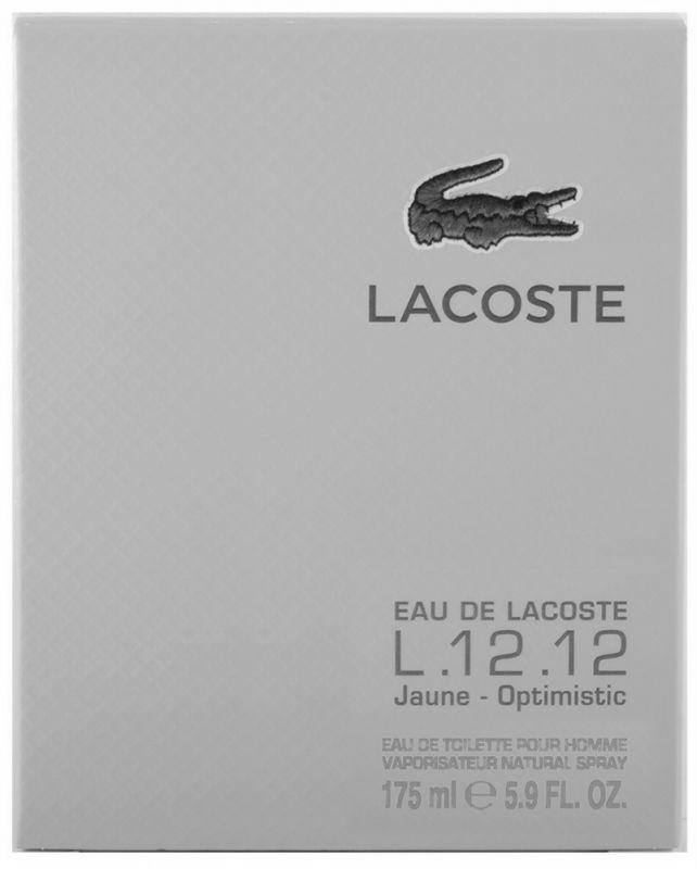 lacoste jaune 175 ml